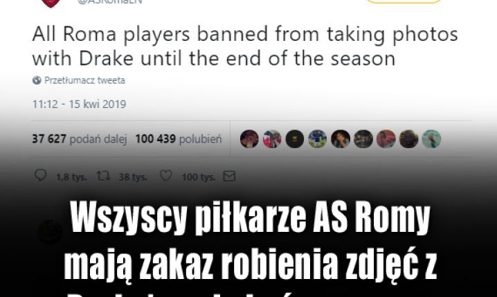 Nietypowy zakaz dla wszystkich piłkarzy AS Romy! xD